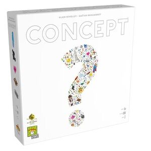Concept Family Party Board Game for Ages 10+, from Asmodee